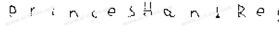 PrincesHand Regular字体转换